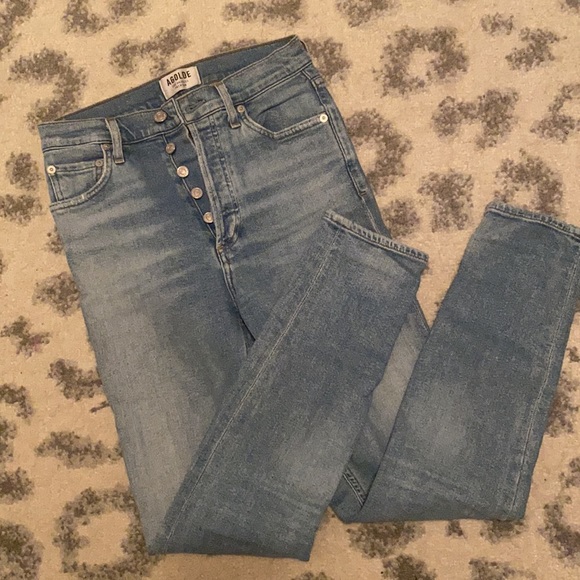 Agolde Nico High Rise Slim Fit Embark - Picture 4 of 5